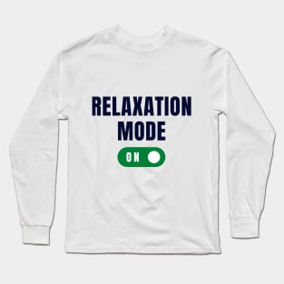 Relaxation mode on Long Sleeve T-Shirt